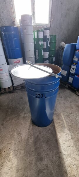Butoi tabla 220 L cu capac si cerc.